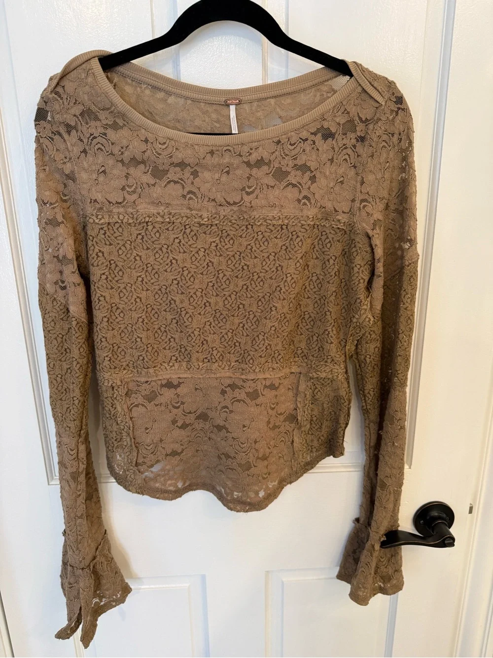 Free People Lace Layering Long Sleeve